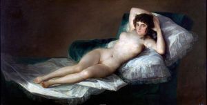 “La Maja Desnuda”, Francisco de Goya