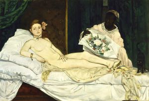 “Olympia”, Édouard Manet